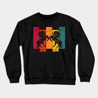 Colourful Horse Crewneck Sweatshirt